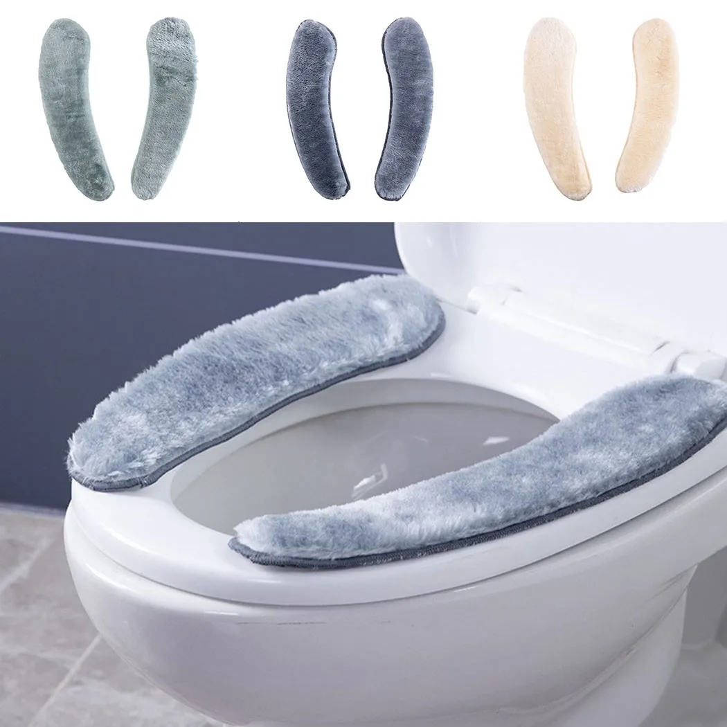 Bathroom Toilet Seat Washable Soft Warmer Mat Cover Pad Cushion Cover Warm Warmer Cushion Cover Pads Knitting O-shape Closestool
Bathroom Toilet Seat Washable Soft Warmer Mat Cover Pad Cushion Cover Warm Warmer Cushion Cover Pads Knitting O-shape Closestool