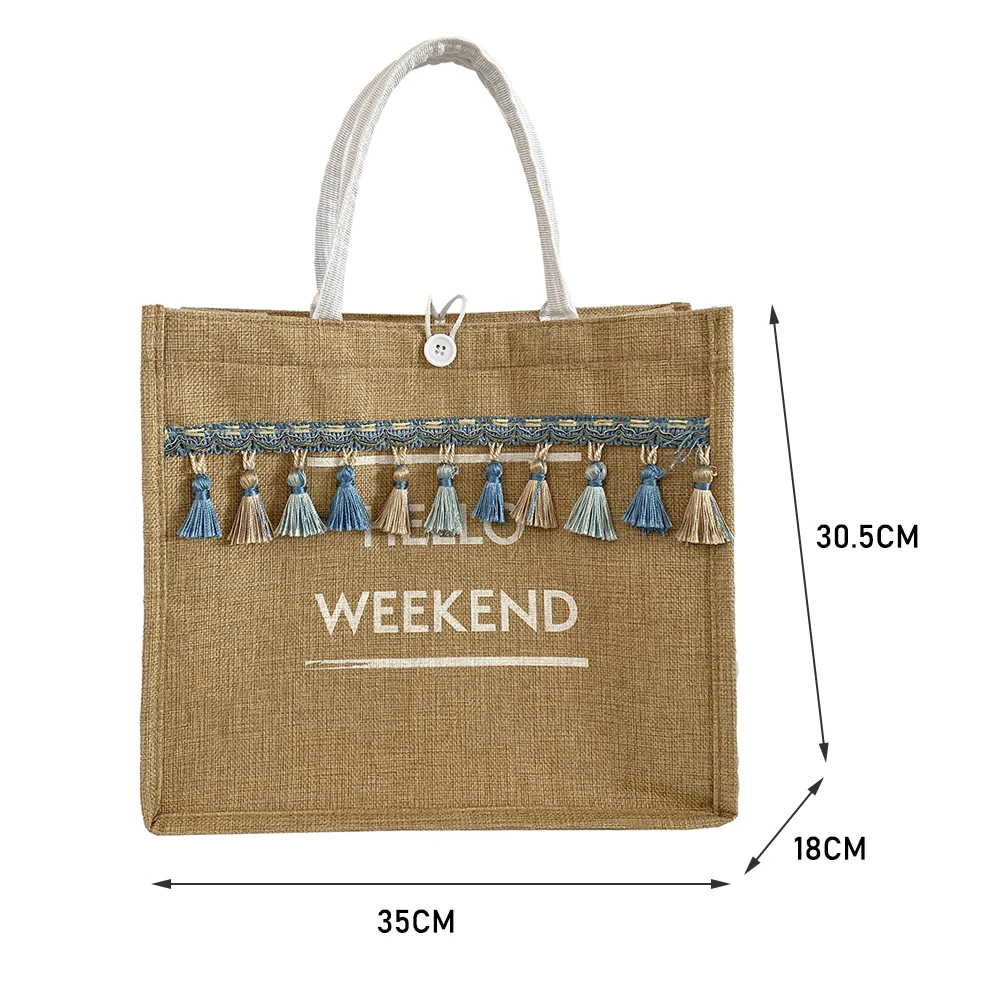 2021 Summer Tassel Tote Women Shopping Bags Vintage Female Handle Bags LettersShoulder Tote Bag Casual Tassel Large Handbags
2021 Summer Tassel Tote Women Shopping Bags Vintage Female Handle Bags LettersShoulder Tote Bag Casual Tassel Large Handbags
