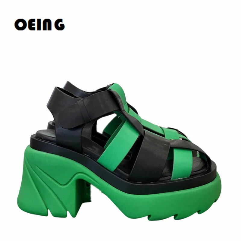 2021 Summer Women's Sandals Round Toe Platform Thick Soled Women Shoes Ankle Strap Rubber Bottom Muffin Shoes Sandalias Mujer
2021 Summer Women's Sandals Round Toe Platform Thick Soled Women Shoes Ankle Strap Rubber Bottom Muffin Shoes Sandalias Mujer