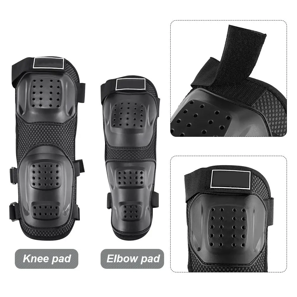 4PCs Elbow Guards Knee Pads Protection Body Armor Set for Adults Motorcycle Motocross Cycling Skating Racing Protective Gear
4PCs Elbow Guards Knee Pads Protection Body Armor Set for Adults Motorcycle Motocross Cycling Skating Racing Protective Gear