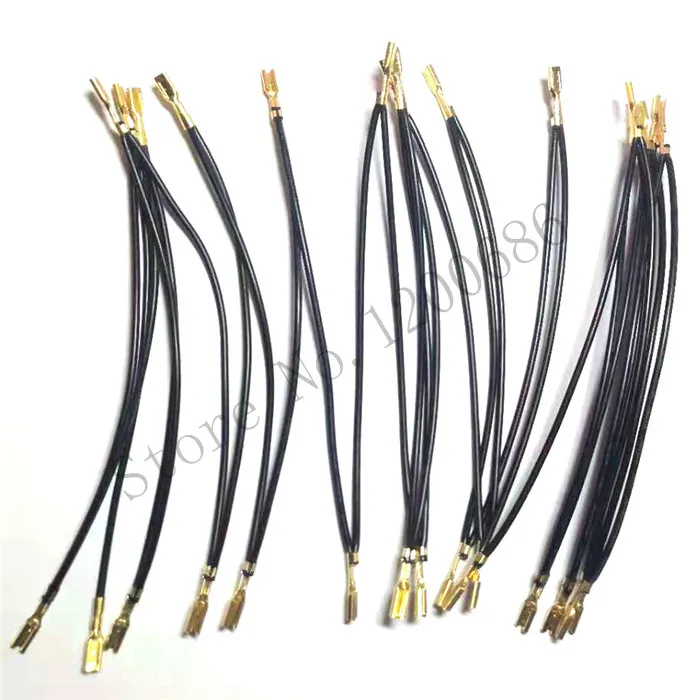 20AWG 12 см на расстоянии 2 8 мм 30 маргариток цепочка 110 быстрые разъемы проводной жгут