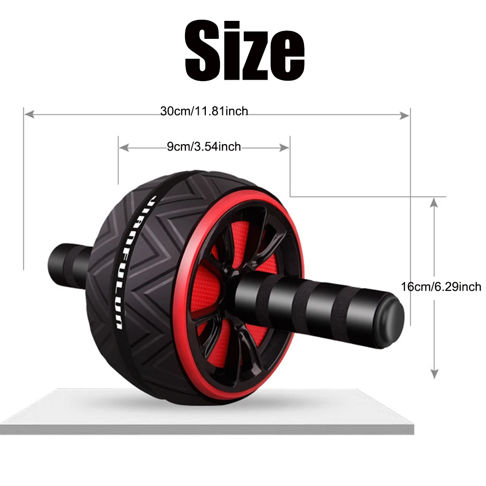 Wide-Edge Soft Bottom Ultra-Quiet Abdominal Wheel Thin Waist Abdominal Muscle Sports Beautiful Legs Indoor Exercise Men
Wide-Edge Soft Bottom Ultra-Quiet Abdominal Wheel Thin Waist Abdominal Muscle Sports Beautiful Legs Indoor Exercise Men