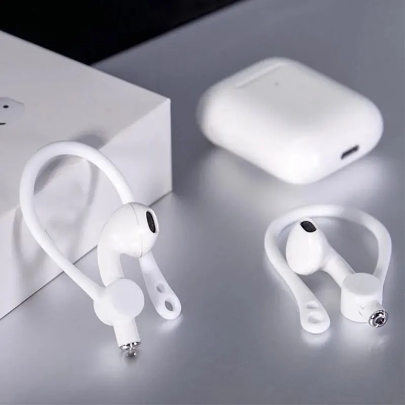 Portable 1 Pair Silicone Earhooks Anti-lost Ear Hook Secure Fit Hooks Earphone Holders For Apple AirPods1/2 Huawei
Portable 1 Pair Silicone Earhooks Anti-lost Ear Hook Secure Fit Hooks Earphone Holders For Apple AirPods1/2 Huawei