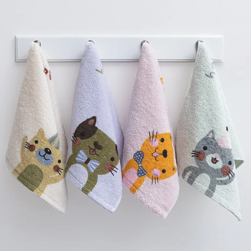 25x50cm 100% Cotton Cartoon Cute Cat Printed Children Kids Baby Home Bathroom Hand Face Towel
25x50cm 100% Cotton Cartoon Cute Cat Printed Children Kids Baby Home Bathroom Hand Face Towel