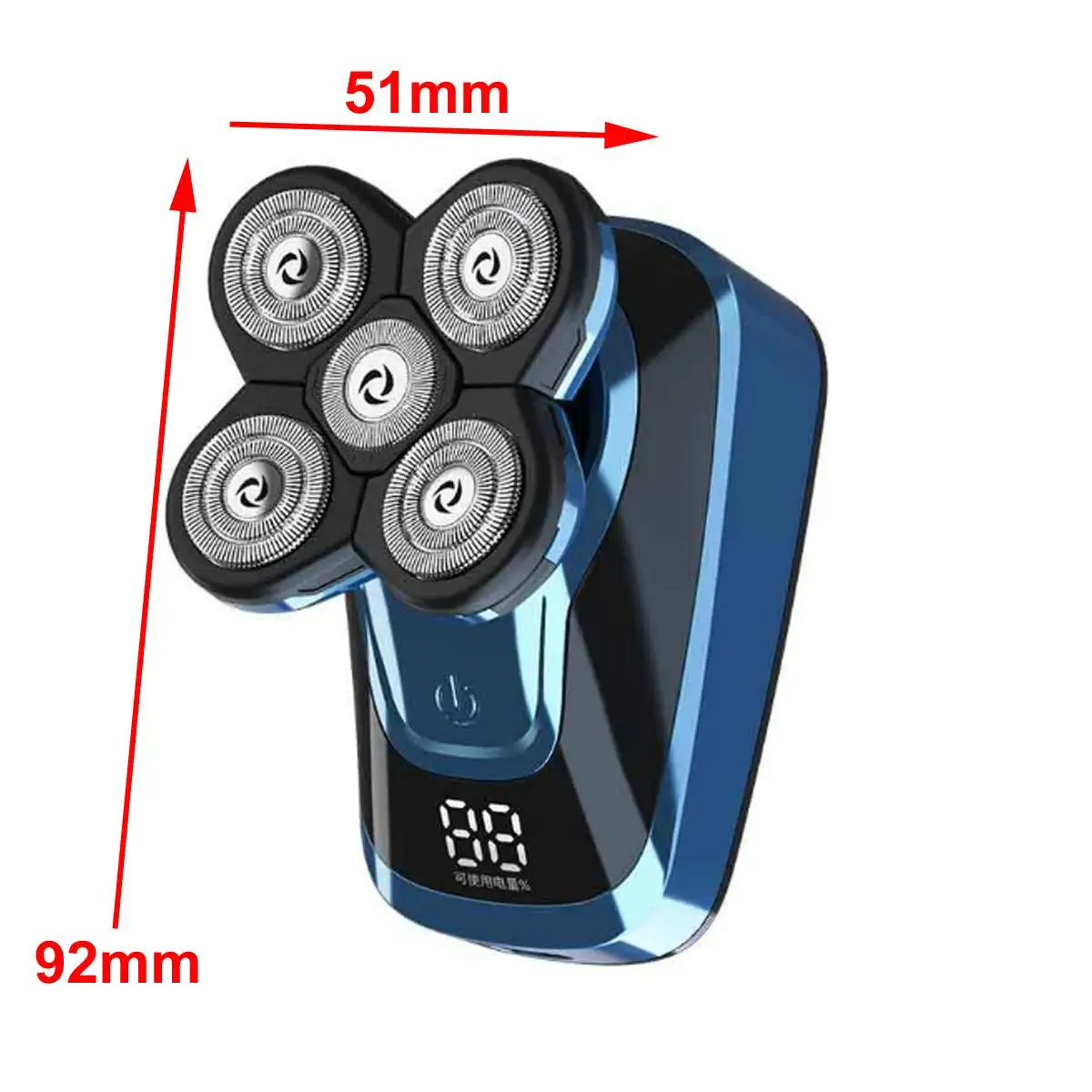 Electric for Men Bald Head Shaver Waterproof Electric Shaver Kit Cordless Hair Clippers Nose Hair Trimmer USB Rechargeable
Electric for Men Bald Head Shaver Waterproof Electric Shaver Kit Cordless Hair Clippers Nose Hair Trimmer USB Rechargeable