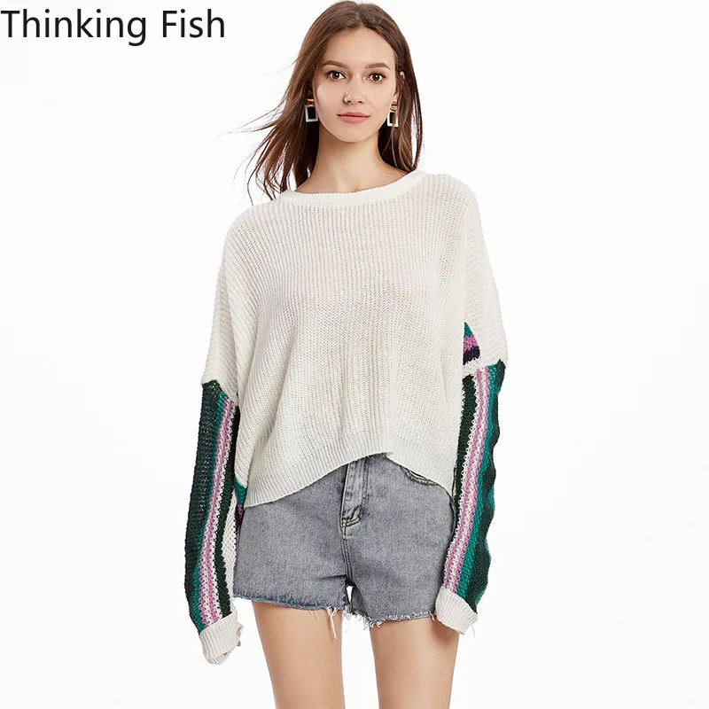 Casual O Nck Knitted Pullover 2020 Autumn Winter Long Sleeve Loose Women Sweater Pull Oversize Feme Knitted Woman Sweatershirt
Casual O Nck Knitted Pullover 2020 Autumn Winter Long Sleeve Loose Women Sweater Pull Oversize Feme Knitted Woman Sweatershirt