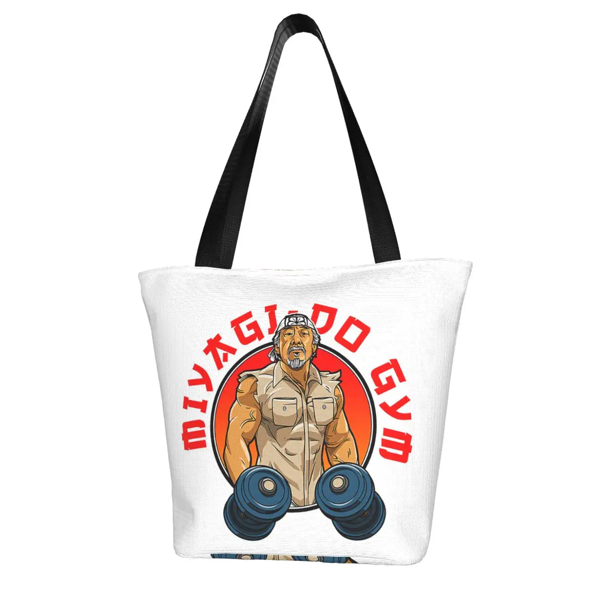 Miyagi Do Shopping Bag Aesthetic Cloth Outdoor Handbag Female Fashion Bags 
Miyagi Do Shopping Bag Aesthetic Cloth Outdoor Handbag Female Fashion Bags