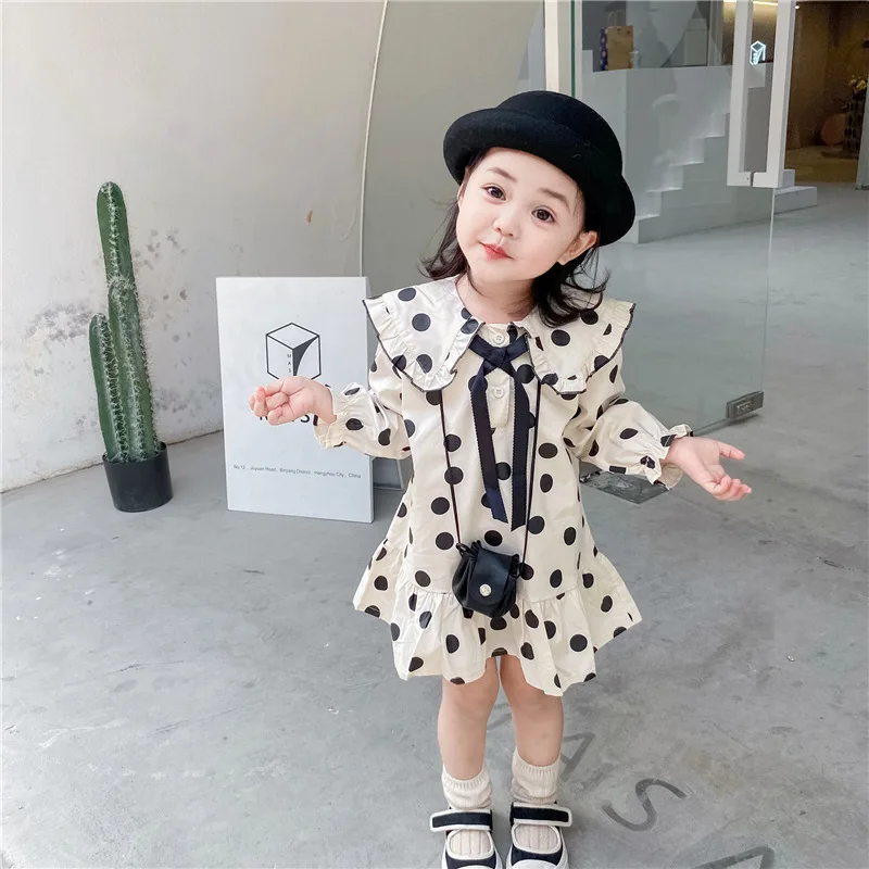 Lapel Prince Dots Girls Kids Vest Dress Spring Summer Baby Tops Bottoming Children Clothes Special Occasion High Quality
Lapel Prince Dots Girls Kids Vest Dress Spring Summer Baby Tops Bottoming Children Clothes Special Occasion High Quality