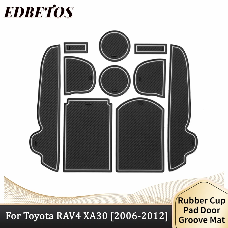 Non-Slip Anti-Dust Custom Fit Cup Holder, Door, and Center Console Liner Accessories Dor For Toyota RAV4 XA30 RAV 4 2006 - 2012
Non-Slip Anti-Dust Custom Fit Cup Holder, Door, and Center Console Liner Accessories Dor For Toyota RAV4 XA30 RAV 4 2006 - 2012