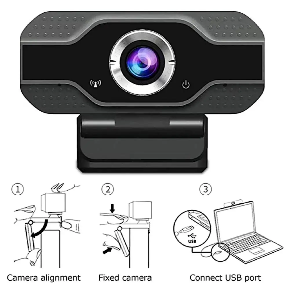 1080P HD USB Webcam 2MP USB Webcam Online Live Video Laptop Web Camera with Microphone for PC Laptop Smart TV
1080P HD USB Webcam 2MP USB Webcam Online Live Video Laptop Web Camera with Microphone for PC Laptop Smart TV