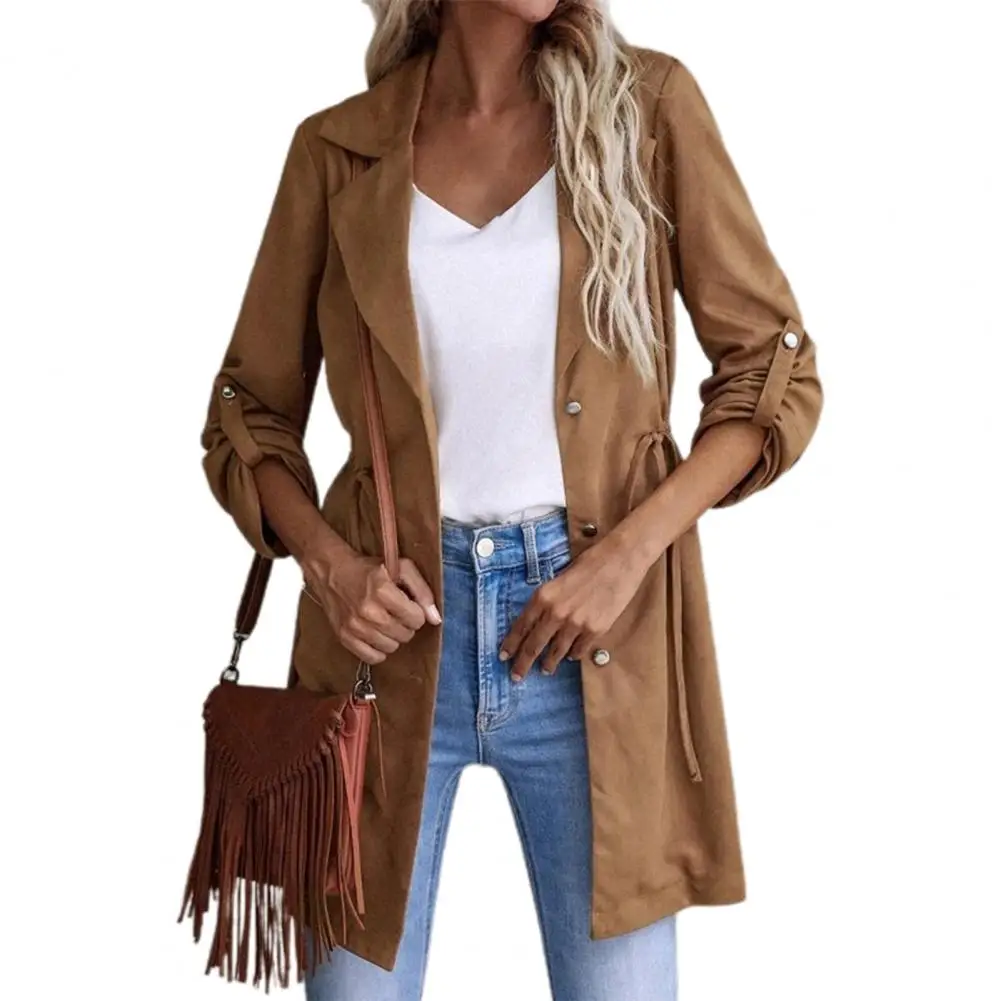 Women Overcoat Fashionable Button V Neck Women Blazer Coat Breathable Women Blazer Coat
Women Overcoat Fashionable Button V Neck Women Blazer Coat Breathable Women Blazer Coat