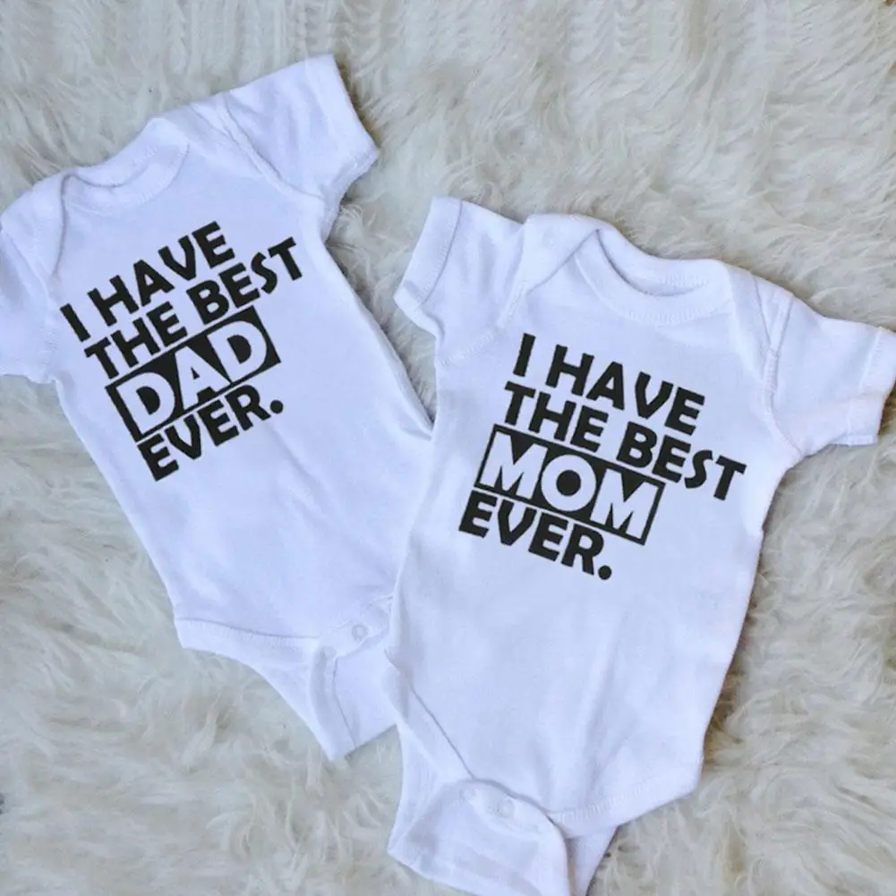 1 Pcs Newborn Romper Best Daddy Mommy Infant Baby Boys Girls Unisex Bodysuit Baby Romper Outfits Clothes Love Mama Papa Sum K1N3
1 Pcs Newborn Romper Best Daddy Mommy Infant Baby Boys Girls Unisex Bodysuit Baby Romper Outfits Clothes Love Mama Papa Sum K1N3