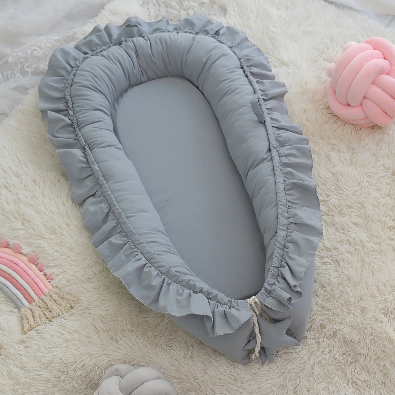 Детские Гнездо для детской кроватки новорожденных детская кровать Портативный