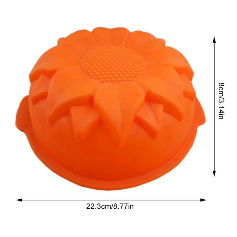 Silicone Cake Mold Creative Flower Shape Silicone DIY Sunflower Baking Mould Cake Pan Mousse Cake DIY For Kitchen Baking Tools
Silicone Cake Mold Creative Flower Shape Silicone DIY Sunflower Baking Mould Cake Pan Mousse Cake DIY For Kitchen Baking Tools