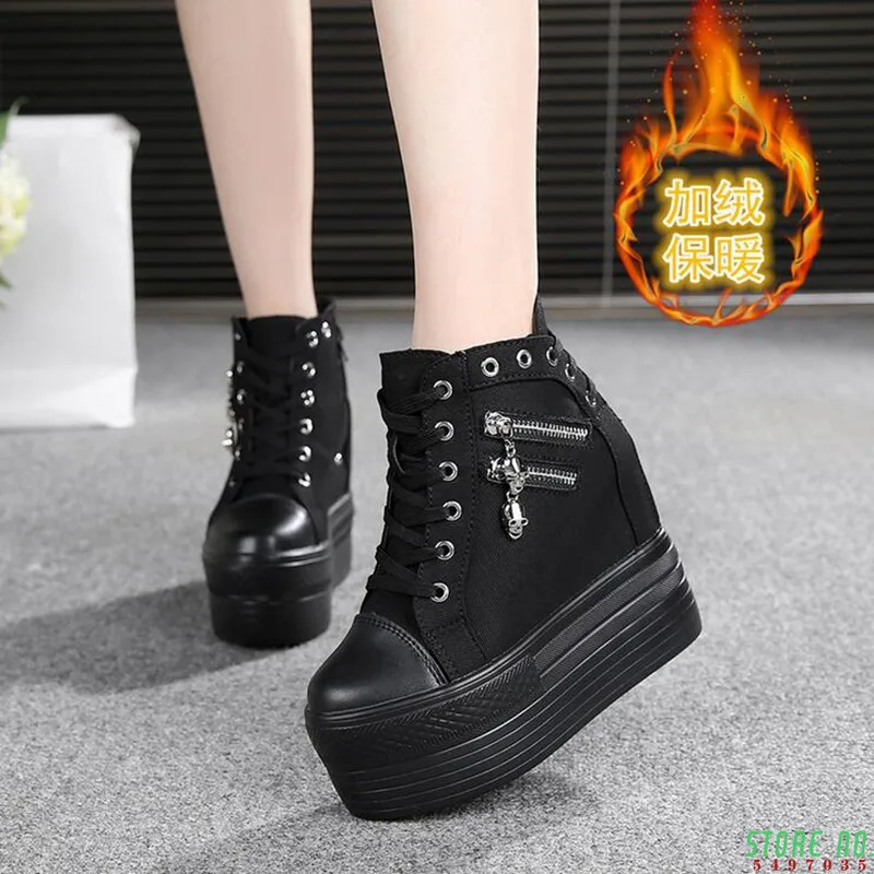 2020 NEW Hidden Heels Platform Sneakers Women Breathable Air Wedge Sock Shoes Woman Casual Ladies Boots Zapatos Mujer W5
2020 NEW Hidden Heels Platform Sneakers Women Breathable Air Wedge Sock Shoes Woman Casual Ladies Boots Zapatos Mujer W5