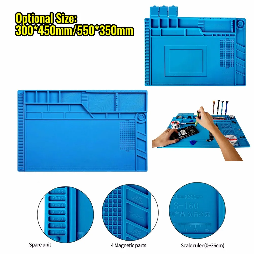 ///////Silicone Heat Insulation Desk Pad Mat Soldering Station Phone Repair Maintenance/////////
///////Silicone Heat Insulation Desk Pad Mat Soldering Station Phone Repair Maintenance/////////