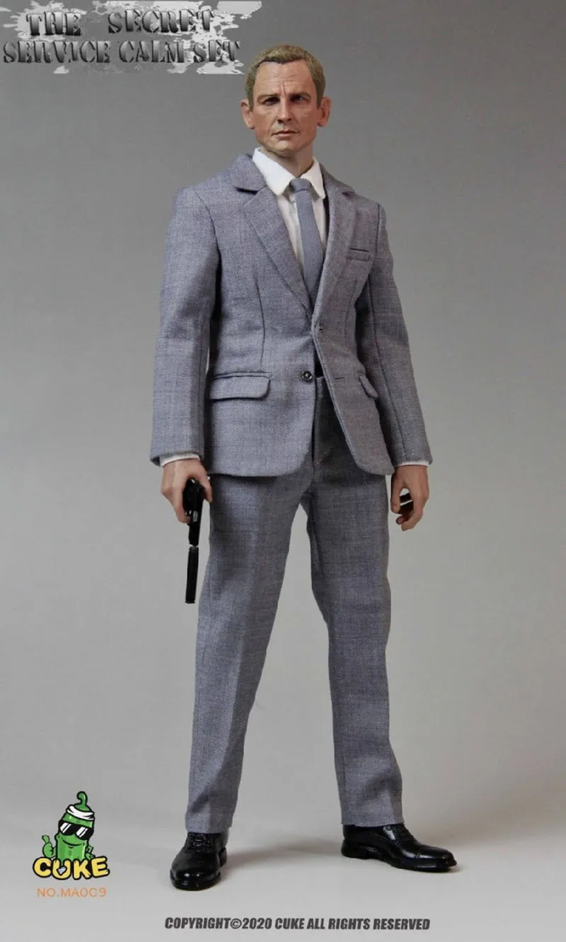CUKE TOYS MA-009 1/6 Scale Male Agent Windbreaker Suit Set Clothes Model Fit 12'' Male Action Figure Body Toys
CUKE TOYS MA-009 1/6 Scale Male Agent Windbreaker Suit Set Clothes Model Fit 12'' Male Action Figure Body Toys
