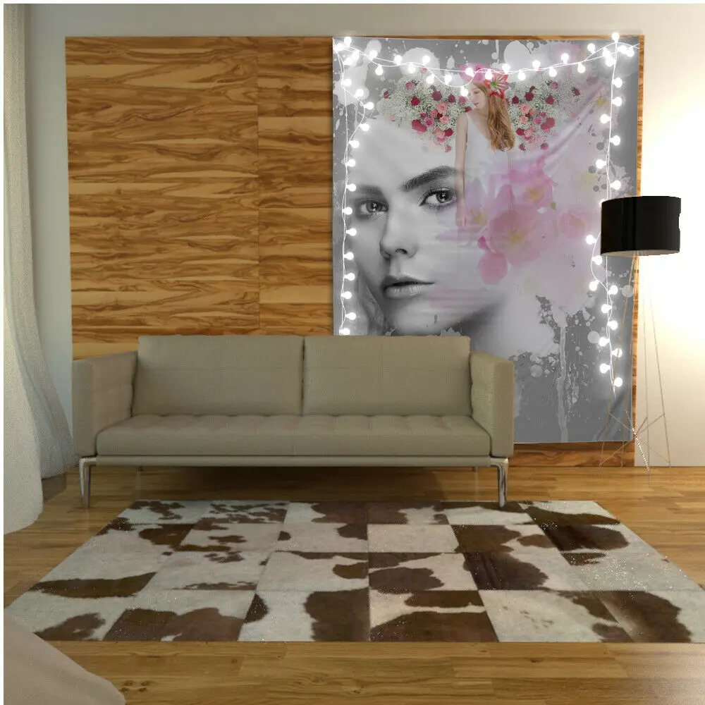 Girl Flower Wall Hanging Tapestry Bedroom Home Decoration
Girl Flower Wall Hanging Tapestry Bedroom Home Decoration