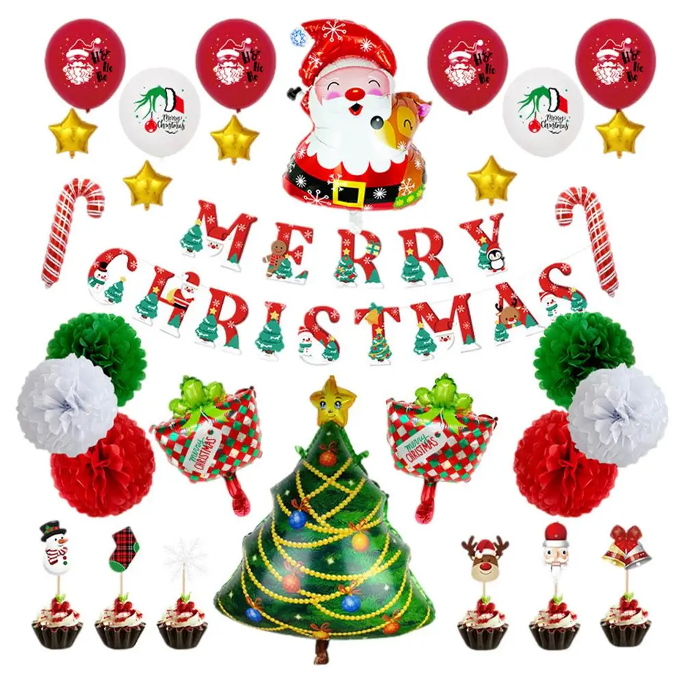 Christmas Balloon Banner Kit Featuring Beautiful Shape And Vivid Appearance Complete Balloon Set For Party Decoration
Christmas Balloon Banner Kit Featuring Beautiful Shape And Vivid Appearance Complete Balloon Set For Party Decoration
