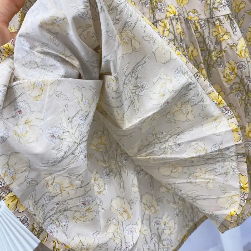 Spring Baby Girls Dresses Summer Kids Floral Print Dress Children Clothing Party Toddler Princess Frock Little Girls One Piece
Spring Baby Girls Dresses Summer Kids Floral Print Dress Children Clothing Party Toddler Princess Frock Little Girls One Piece