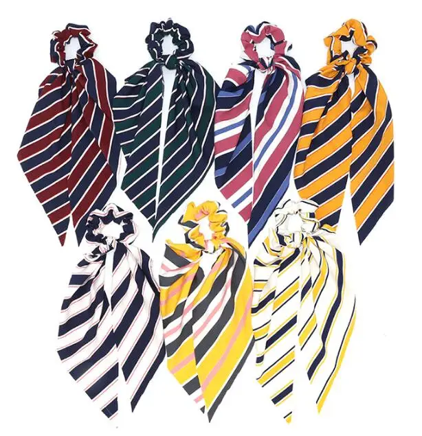 50pcs/lot DIY Simple Multi Stripe Fabrics Rubber Band Elasticity Long Ribbon Ponytail Hair Bands Styling Tool Accessory HA1653
50pcs/lot DIY Simple Multi Stripe Fabrics Rubber Band Elasticity Long Ribbon Ponytail Hair Bands Styling Tool Accessory HA1653