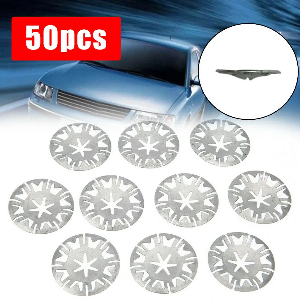 50pcs Universal Undertray Exhaust Heat Shield Metal Spring Washer Fixing Clip Nut For INSULATING METAL CLAMP
50pcs Universal Undertray Exhaust Heat Shield Metal Spring Washer Fixing Clip Nut For INSULATING METAL CLAMP