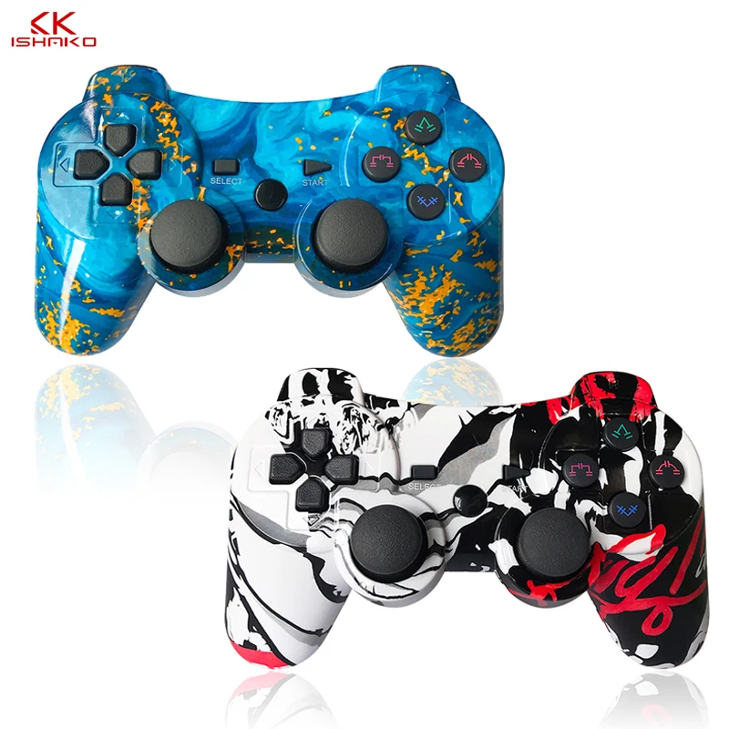 K ISHAKO 6 axis Wireless Game Controller For Snoy PS3 Gaming Joystick usb joystick for pc Bluetooth Vibration Gamepad For PS3
K ISHAKO 6 axis Wireless Game Controller For Snoy PS3 Gaming Joystick usb joystick for pc Bluetooth Vibration Gamepad For PS3