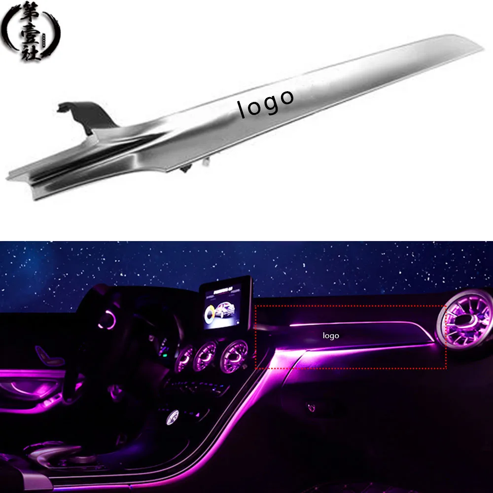 Atmosphere light passenger trim led light for w205 Mercedes Benz C Class 2015-2019 in Co-pilot dashboard ambient light stripes
Atmosphere light passenger trim led light for w205 Mercedes Benz C Class 2015-2019 in Co-pilot dashboard ambient light stripes