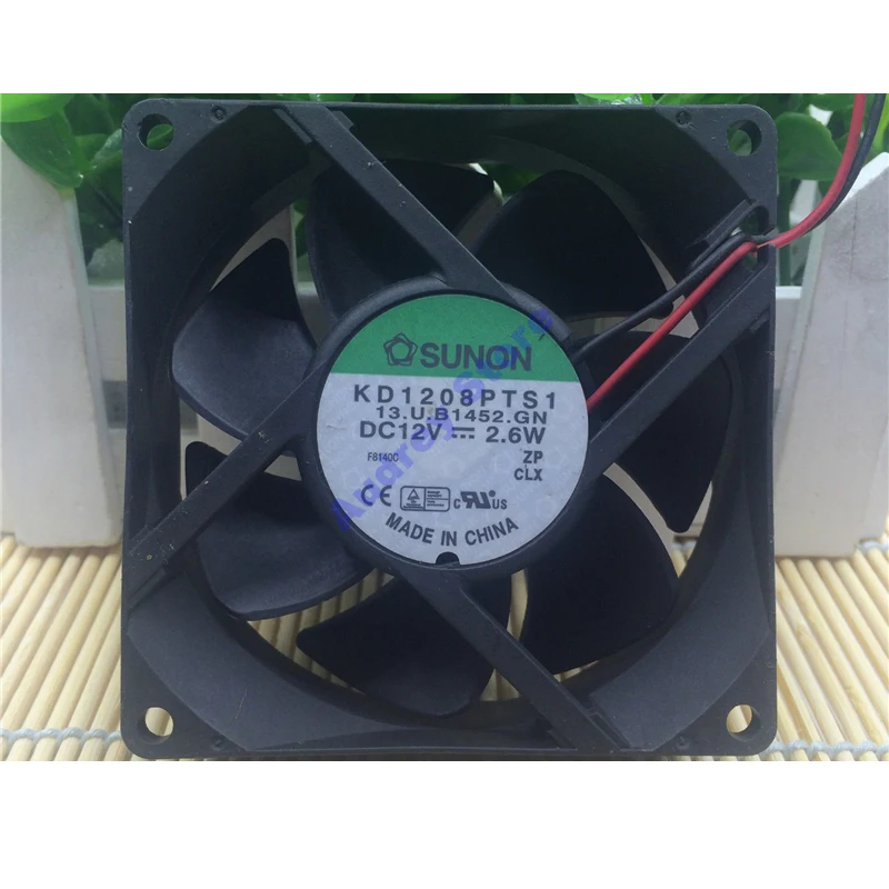 KD1208PTS1 8025 DC12V 0.21A 2,6 W 8cm 2-проводной Вентилятор охлаждения воздуходувка
KD1208PTS1 8025 DC12V 0.21A 2,6 W 8cm 2-проводной Вентилятор охлаждения воздуходувка