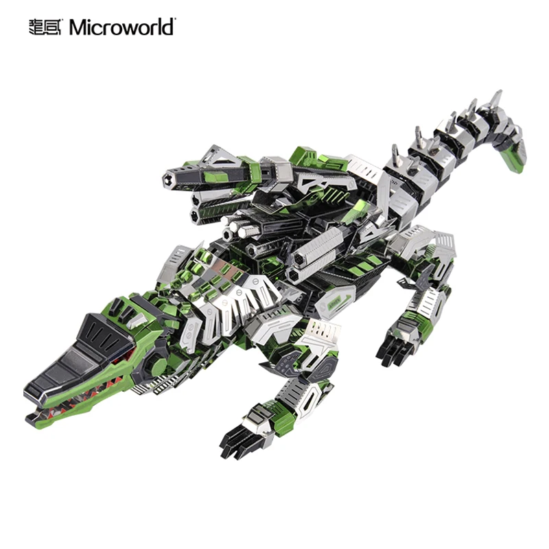 Металлический 3D-пазл Microworld набор моделей для сборки своими руками лазерная
