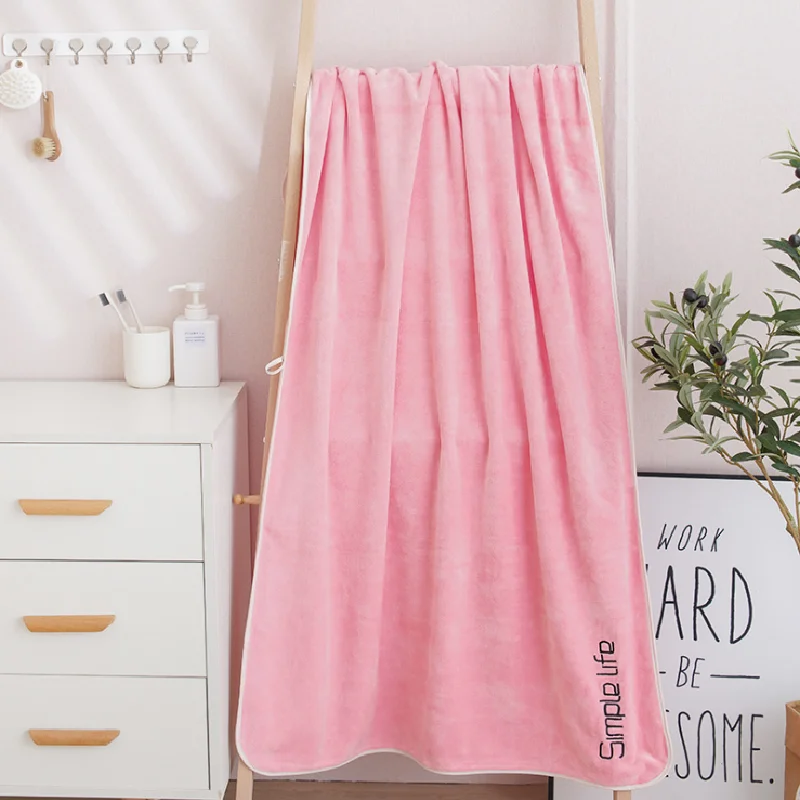 80X150cm Japanese Super Absorbent Large Travel Sport Towel Thick Soft Bathroom Comfortable Beach Resort Bath Towels 5 Colors 
80X150cm Japanese Super Absorbent Large Travel Sport Towel Thick Soft Bathroom Comfortable Beach Resort Bath Towels 5 Colors