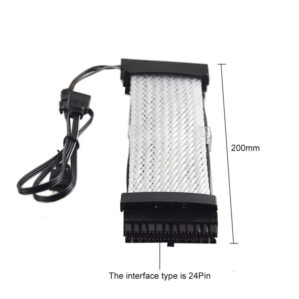 24 Pin RGB Light Cord Network Extension Cable Aura-Sync Power Line for PC Computer Case
24 Pin RGB Light Cord Network Extension Cable Aura-Sync Power Line for PC Computer Case