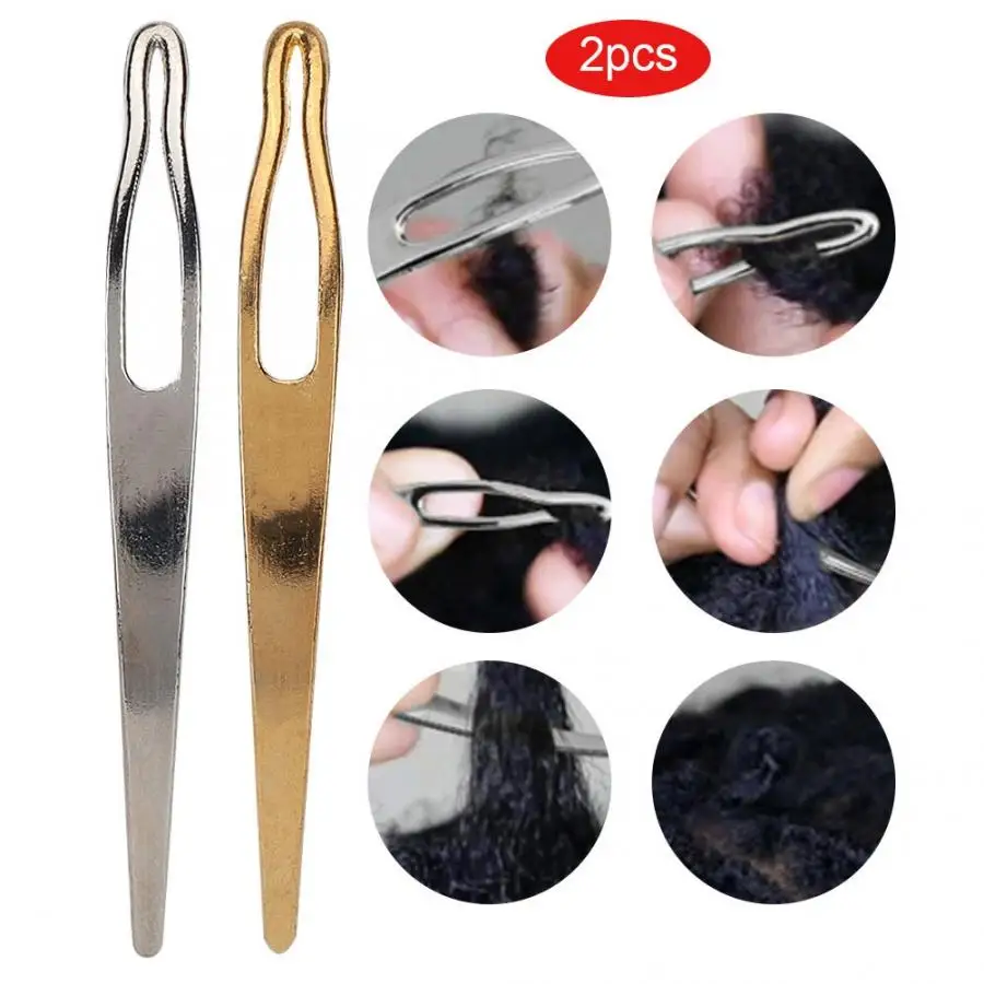 2pcs Dreadlocks Starting Needle Weaving Hook Needle Wig Making Tools Hair Extension Hair Styling Tools
2pcs Dreadlocks Starting Needle Weaving Hook Needle Wig Making Tools Hair Extension Hair Styling Tools