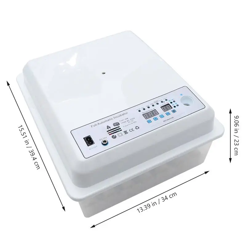 1pc Household Incubation Case 24 Slots Incubator Eggs Incubation Box Breeding Container With Plug (Dual/Single Power)
1pc Household Incubation Case 24 Slots Incubator Eggs Incubation Box Breeding Container With Plug (Dual/Single Power)