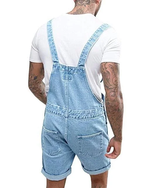 Ripped Jeans Jumpsuit Men Summer Denim Jumpsuits Playsuits Rompers Pockets Design Male Fashion Overalls Outfits Plus Size S-XXXL
Ripped Jeans Jumpsuit Men Summer Denim Jumpsuits Playsuits Rompers Pockets Design Male Fashion Overalls Outfits Plus Size S-XXXL