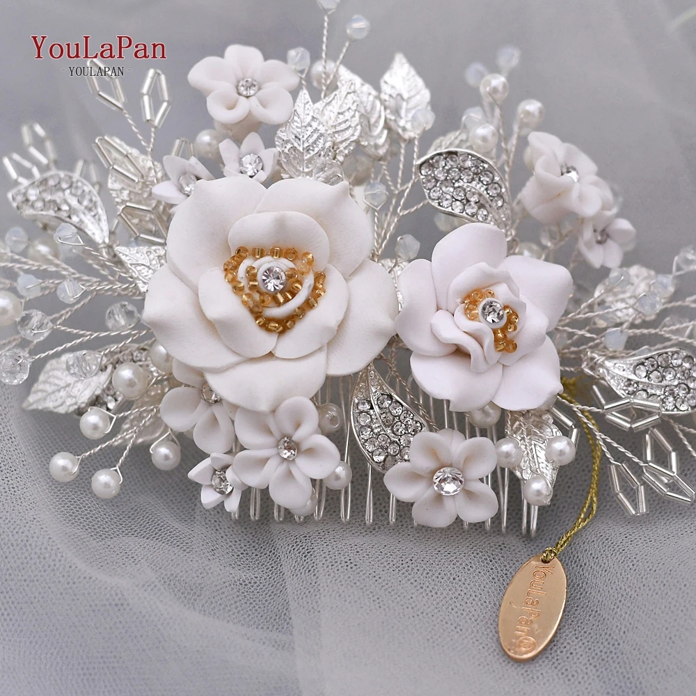 YouLaPan HP320 Handmade Bridal Flower Hair Clip Alloy Leaves Wedding Headband Women Tiara Delicate Hair Accessories Hairpins
YouLaPan HP320 Handmade Bridal Flower Hair Clip Alloy Leaves Wedding Headband Women Tiara Delicate Hair Accessories Hairpins