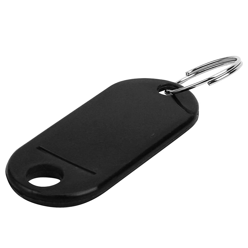Key Ring Tags(100pcs black) 
Key Ring Tags(100pcs black)