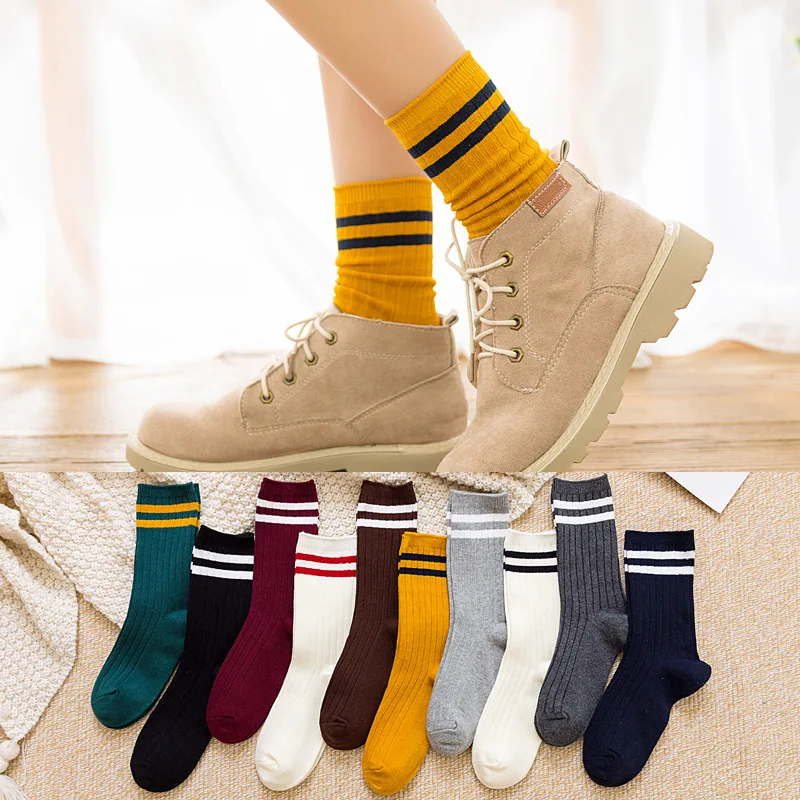 10 Pairs Spring Autumn Kawaii Stripe Loose Socks Women Japanese Harajuku Style Woman Socks Cotton 43001
10 Pairs Spring Autumn Kawaii Stripe Loose Socks Women Japanese Harajuku Style Woman Socks Cotton 43001