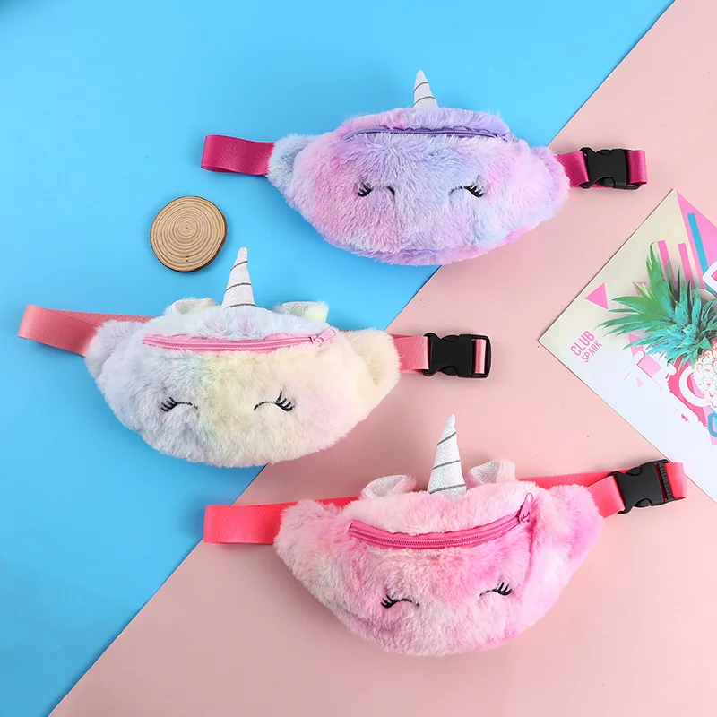 New Children's Students Portable Sports Plush Unicorn Waist Bag Animal One-Shoulder Messenger Bag Baby Girl Backpack
New Children's Students Portable Sports Plush Unicorn Waist Bag Animal One-Shoulder Messenger Bag Baby Girl Backpack