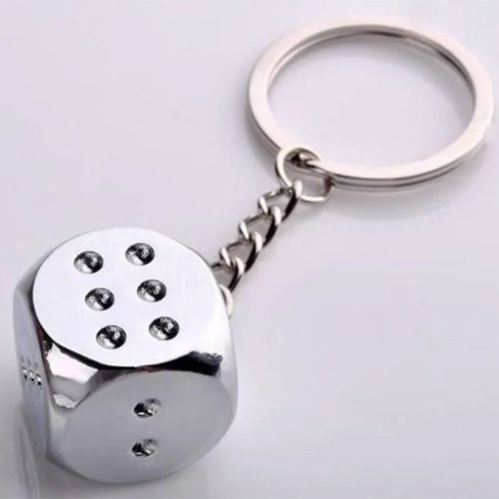 1 PC Creative Alloy Dice Keychain Keyfob Motorcycle Keyring Handbag Pendant Ornaments Car Key Ring Chain Accessories Dropship
1 PC Creative Alloy Dice Keychain Keyfob Motorcycle Keyring Handbag Pendant Ornaments Car Key Ring Chain Accessories Dropship