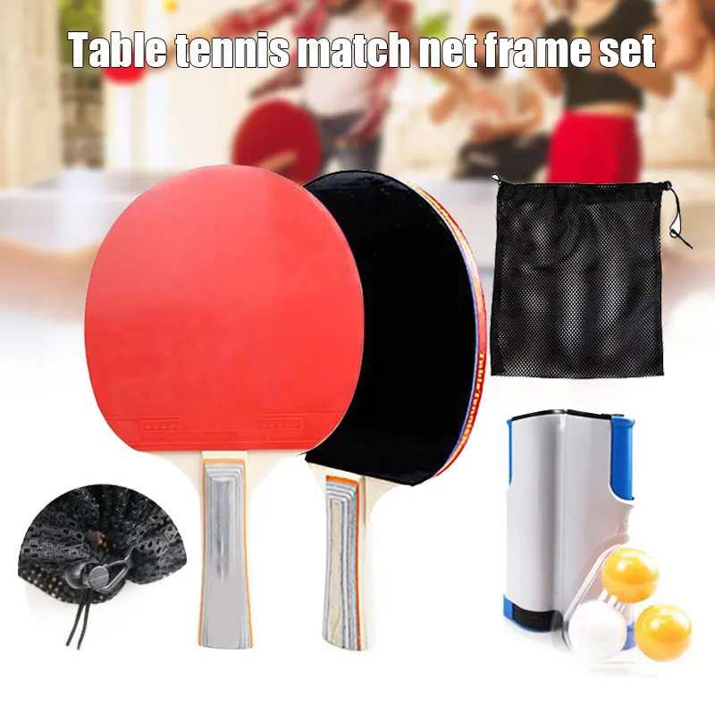 Professional Table Tennis Sports Training Set Racket Blade Mesh Net Ping Pong Student Sports Equipment Simple Portable C
Professional Table Tennis Sports Training Set Racket Blade Mesh Net Ping Pong Student Sports Equipment Simple Portable C