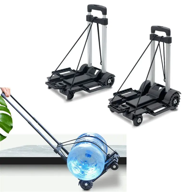 Black Folding Luggage Cart Light Aluminum Collapsible Portable Fold Up Dolly Hand Truck for Travel Moving and Office Use
Black Folding Luggage Cart Light Aluminum Collapsible Portable Fold Up Dolly Hand Truck for Travel Moving and Office Use