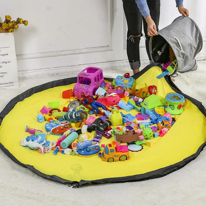 Toy Clean-up Storage Bag Play Mat Toys Organizer Foldable Storage Containers Portable Storage Baskets
Toy Clean-up Storage Bag Play Mat Toys Organizer Foldable Storage Containers Portable Storage Baskets