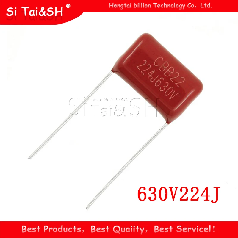 10 шт. 630V224J 0,22 мкФ шаг 15 мм 224 630 в 220nf CBB полипропиленовый пленочный конденсатор
10 шт. 630V224J 0,22 мкФ шаг 15 мм 224 630 в 220nf CBB полипропиленовый пленочный конденсатор