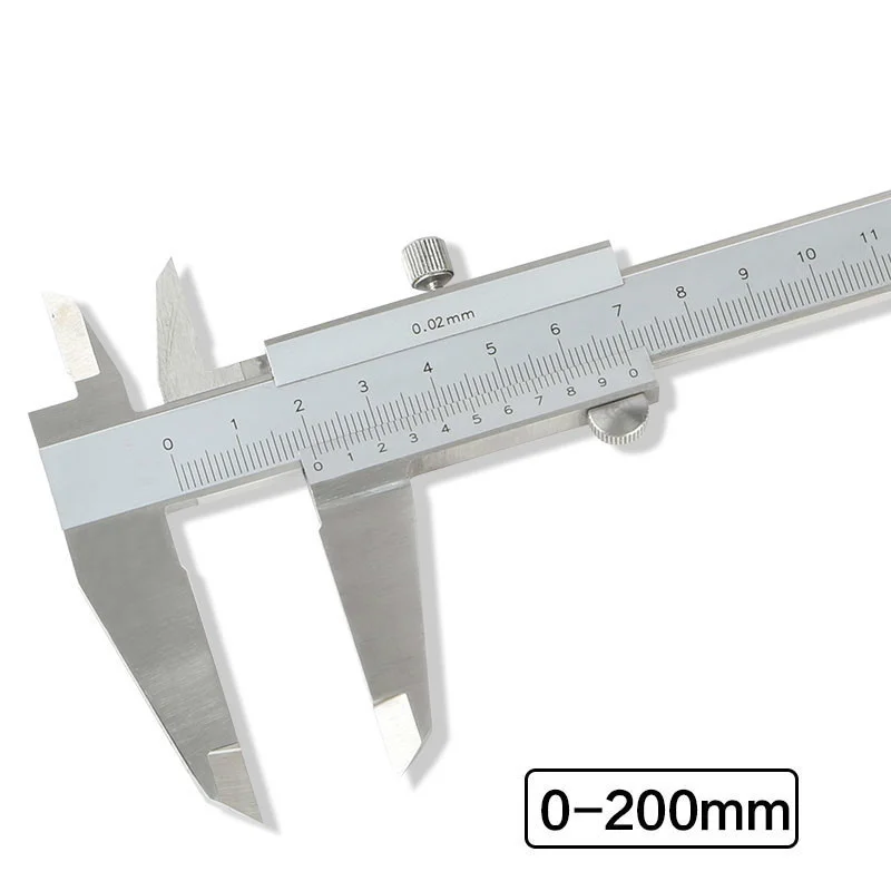 200mm Integral Precise Stainless Steel Vernier Caliper Gauge Good Quality Micrometer Professional Measuring Tools
200mm Integral Precise Stainless Steel Vernier Caliper Gauge Good Quality Micrometer Professional Measuring Tools