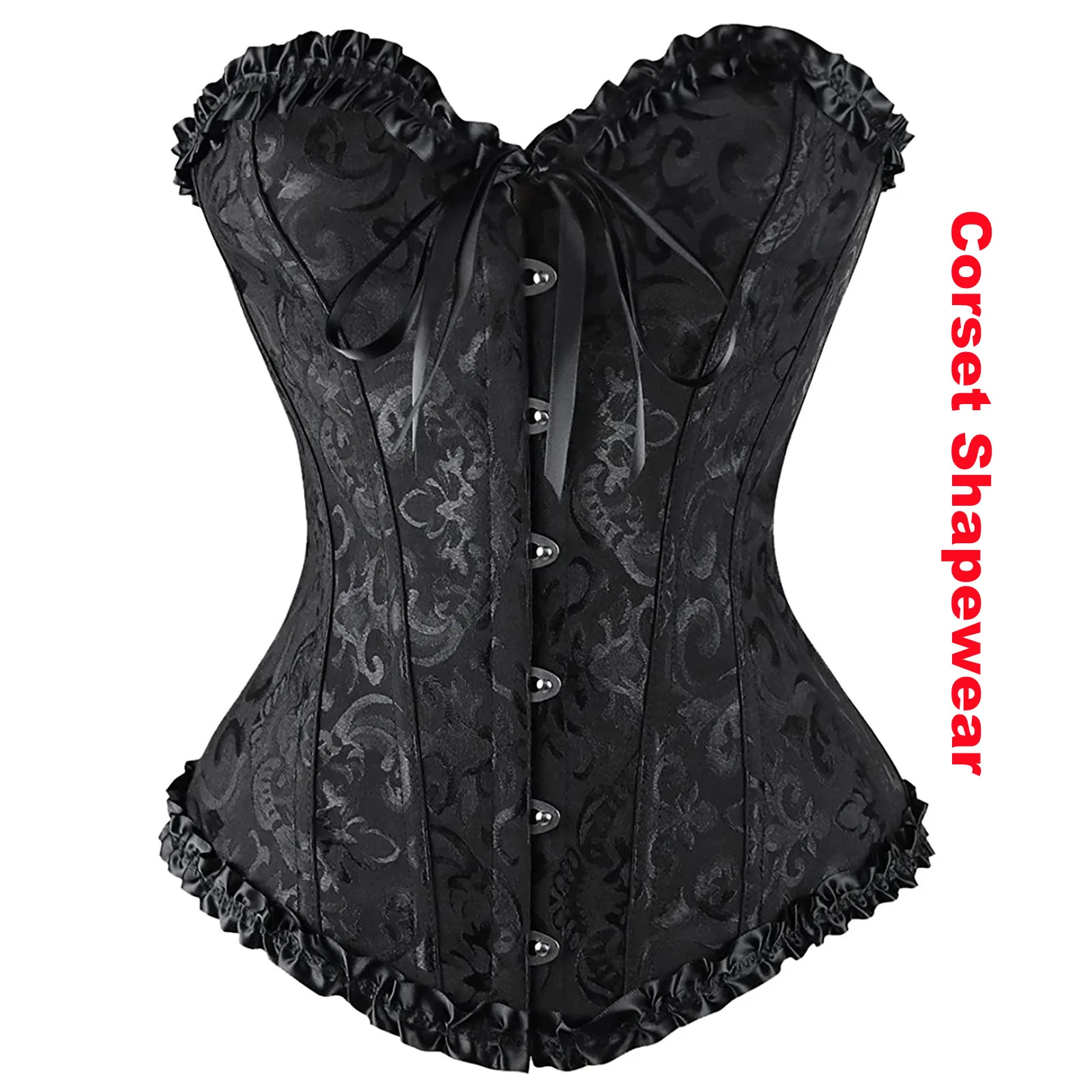 femme fajas overbust corset sexy lace plus size erotic zip floral women bustier corset lingerie tops brocade victorian Yoga 2022
femme fajas overbust corset sexy lace plus size erotic zip floral women bustier corset lingerie tops brocade victorian Yoga 2022