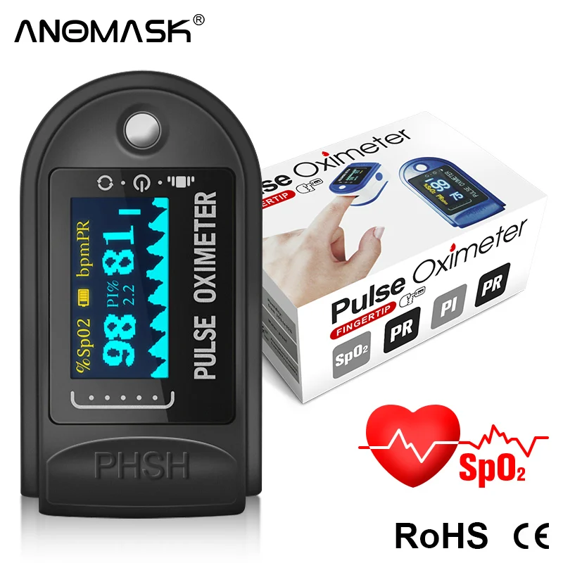 Portable Finger Oximeter Oxygen Saturation Blood Oxygen Monitor Finger Clip Heart Rate Monitor Oximetry Pulse Oximeter oximetro
Portable Finger Oximeter Oxygen Saturation Blood Oxygen Monitor Finger Clip Heart Rate Monitor Oximetry Pulse Oximeter oximetro