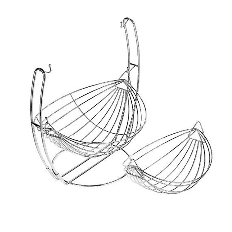 Double-deck Removable Fruit Basket Fruit Plate Receiving Basket Fruit Cradle Fruit Stand Holder Plate Rack Home Decorative
Double-deck Removable Fruit Basket Fruit Plate Receiving Basket Fruit Cradle Fruit Stand Holder Plate Rack Home Decorative