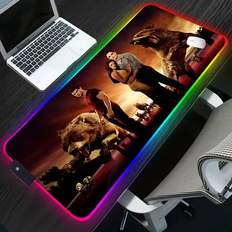 RGB The twilight saga Mouse Pad Gamer Computer Large 900x400 XXL For Desk mat Keyboard E-sports gaming accessories mousepad LED
RGB The twilight saga Mouse Pad Gamer Computer Large 900x400 XXL For Desk mat Keyboard E-sports gaming accessories mousepad LED