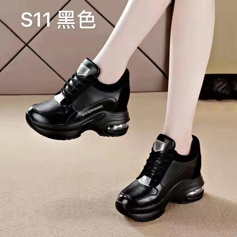 Women's Chunky Sneakers Thick Bottom Platform Vulcanize Shoes Fashion Breathable Casual Running Shoe for Woman Female 2021
Women's Chunky Sneakers Thick Bottom Platform Vulcanize Shoes Fashion Breathable Casual Running Shoe for Woman Female 2021